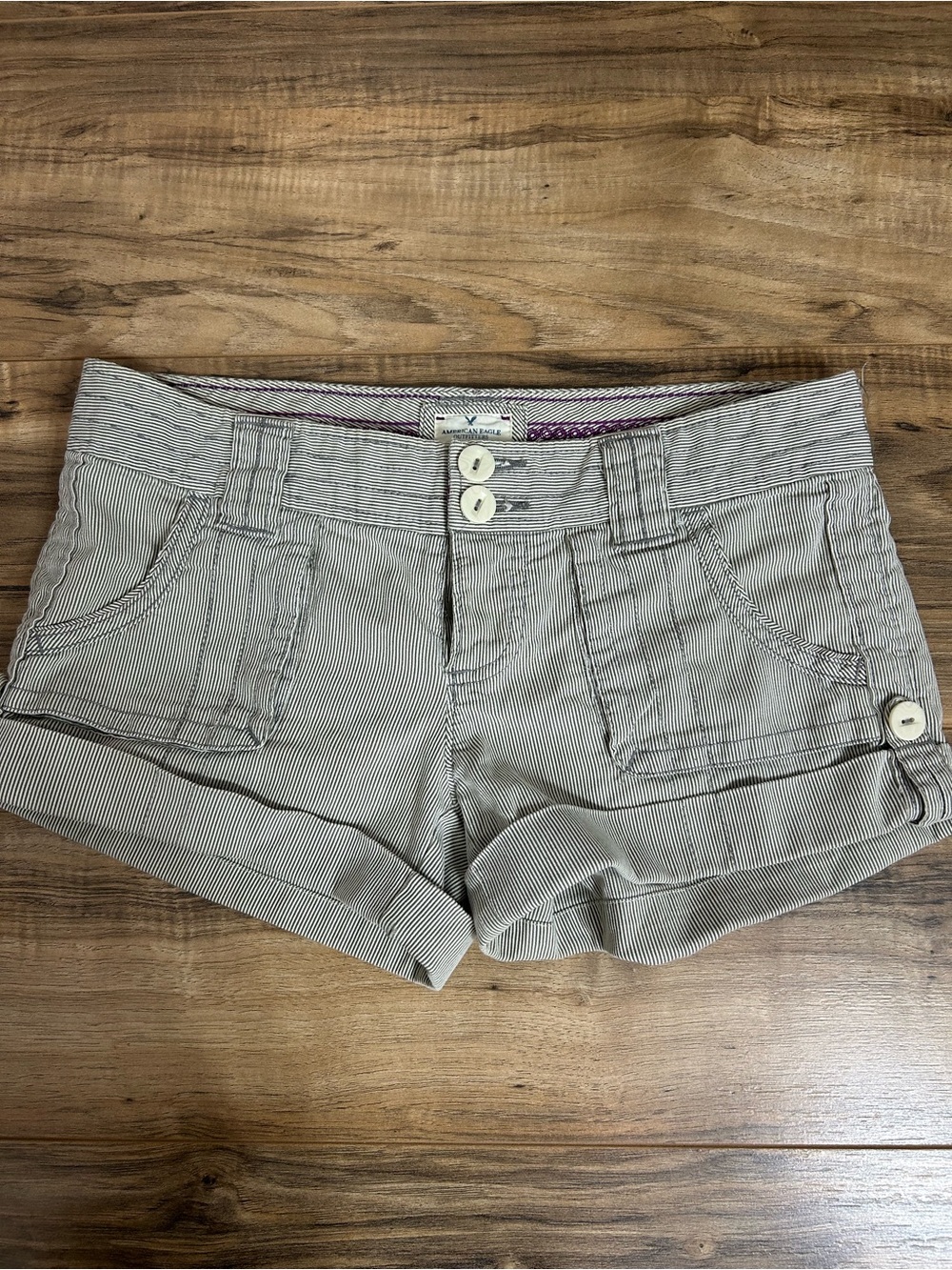 vintage y2k american eagle lowrise shorts